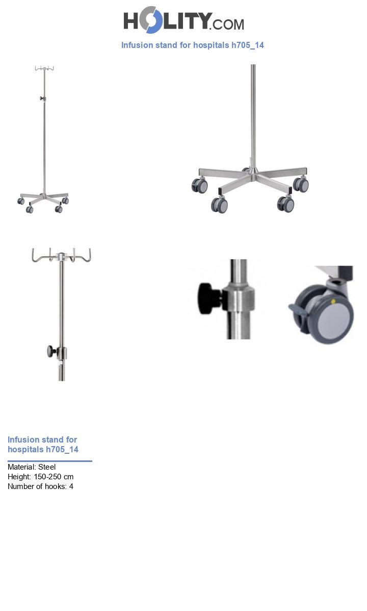 Infusion stand for hospitals h705_14