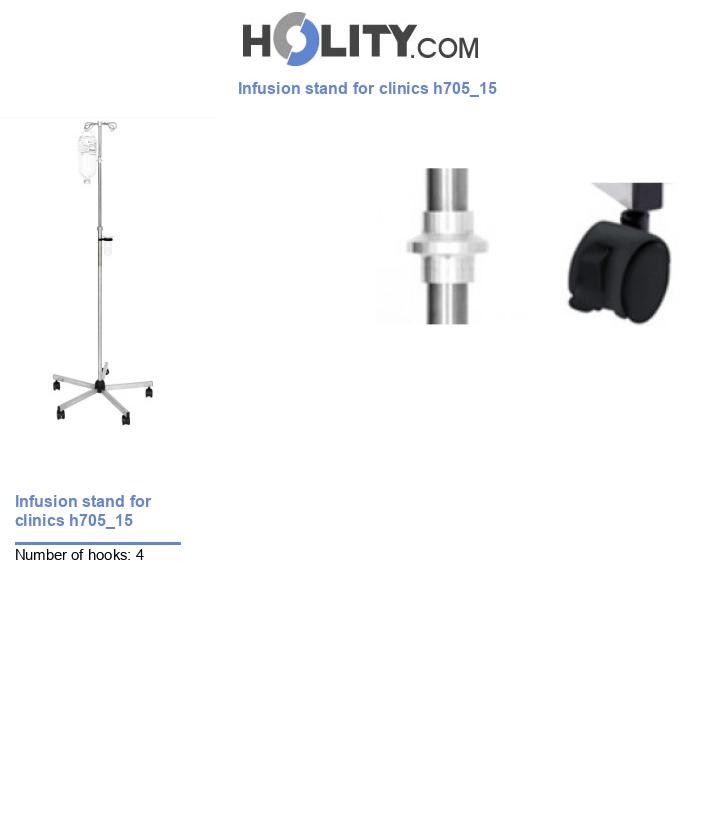 Infusion stand for clinics h705_15