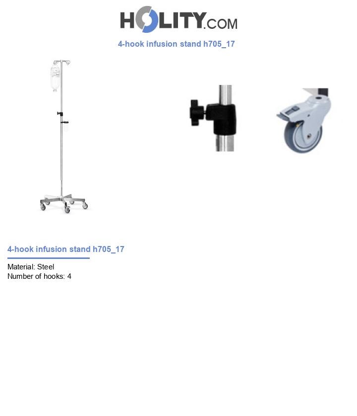 4-hook infusion stand h705_17
