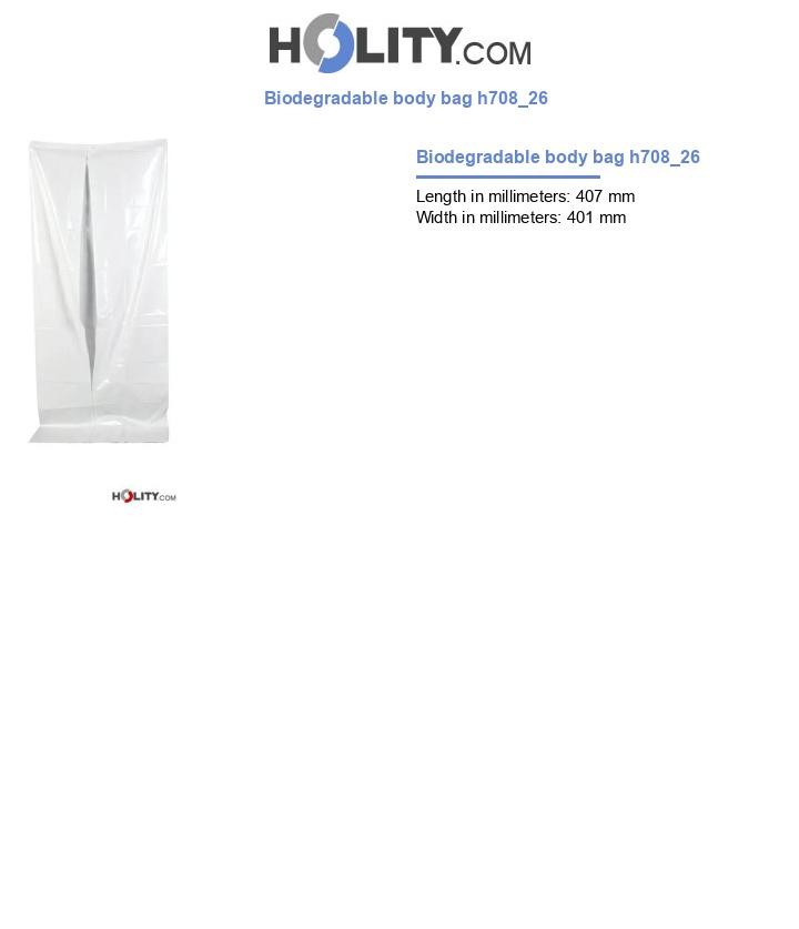Biodegradable body bag h708_26