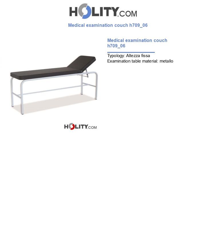 Medical examination couch h709_06