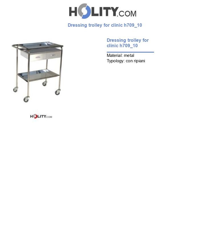 Dressing trolley for clinic h709_10
