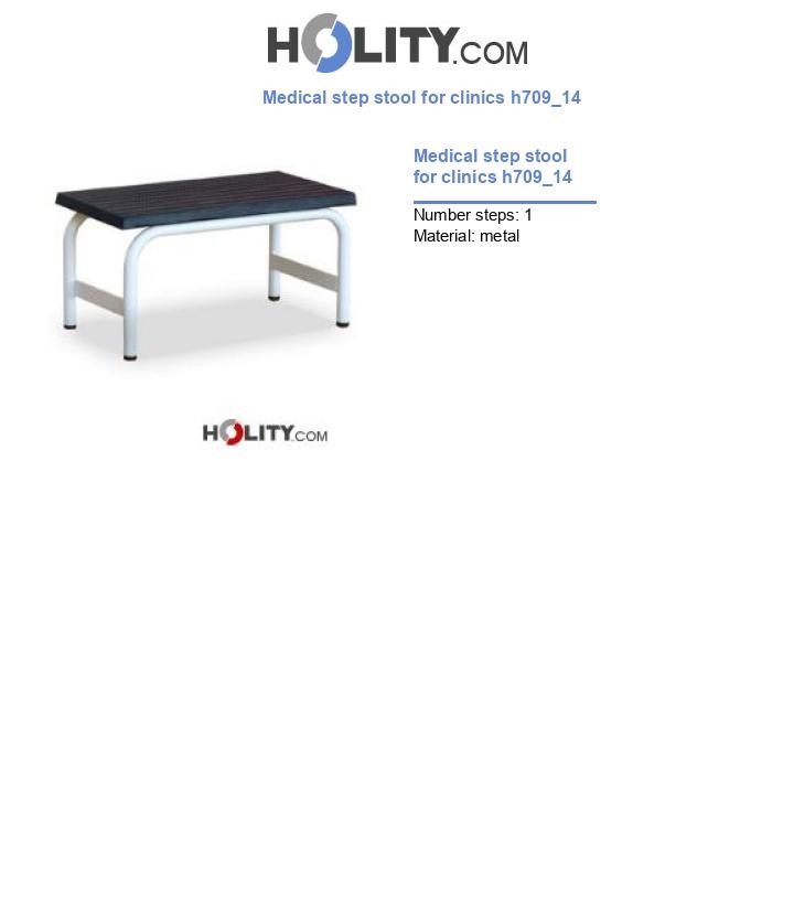 Medical step stool for clinics h709_14