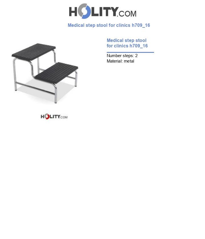 Medical step stool for clinics h709_16
