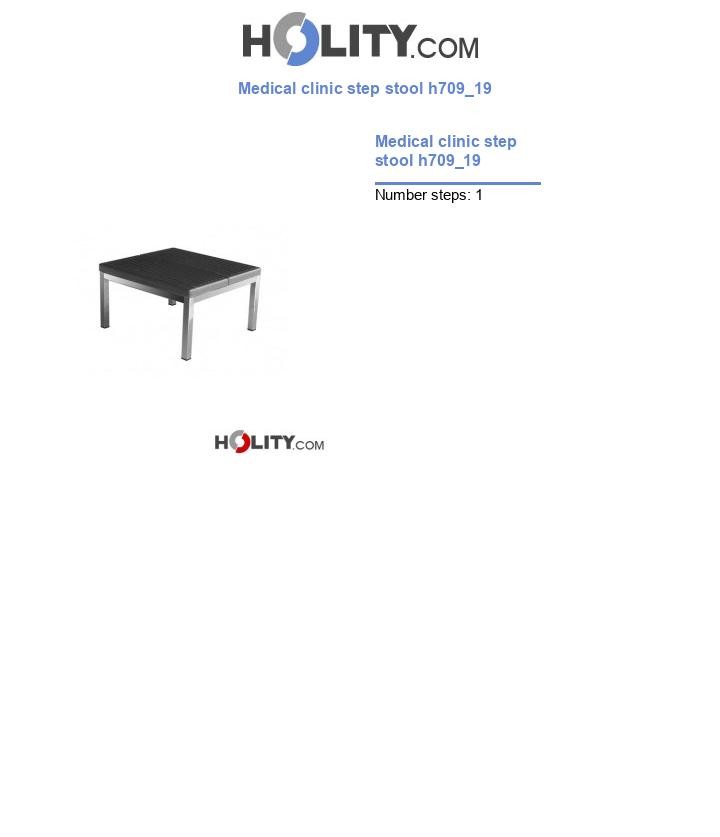 Medical clinic step stool h709_19