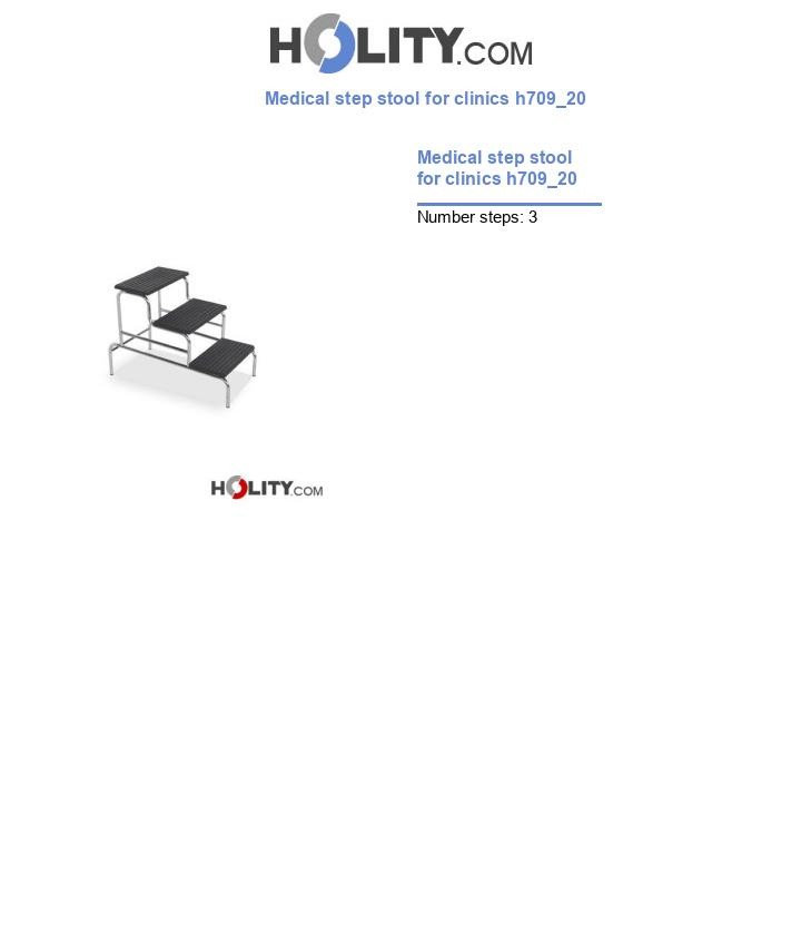 Medical step stool for clinics h709_20