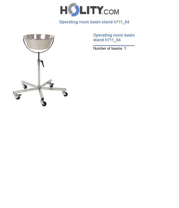 Operating room basin stand h711_04