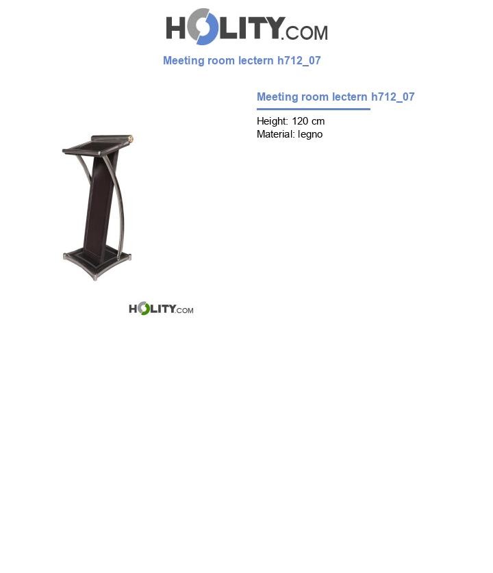 Meeting room lectern h712_07