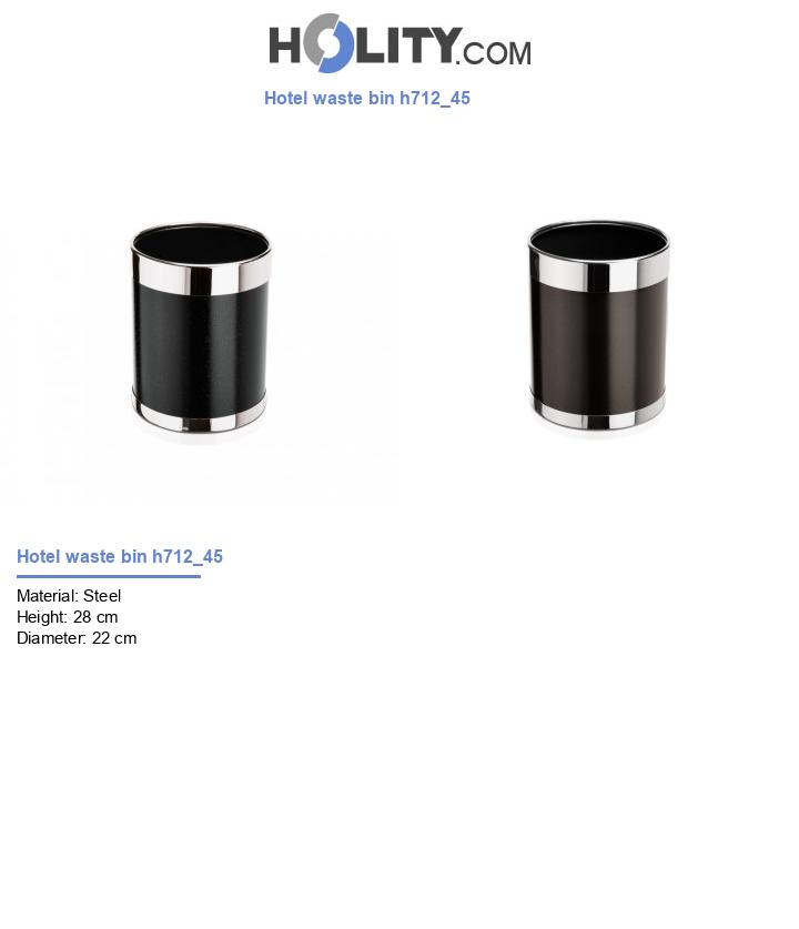 Hotel waste bin h712_45