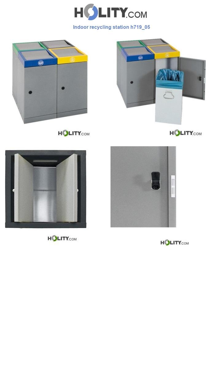 Indoor recycling station h719_05