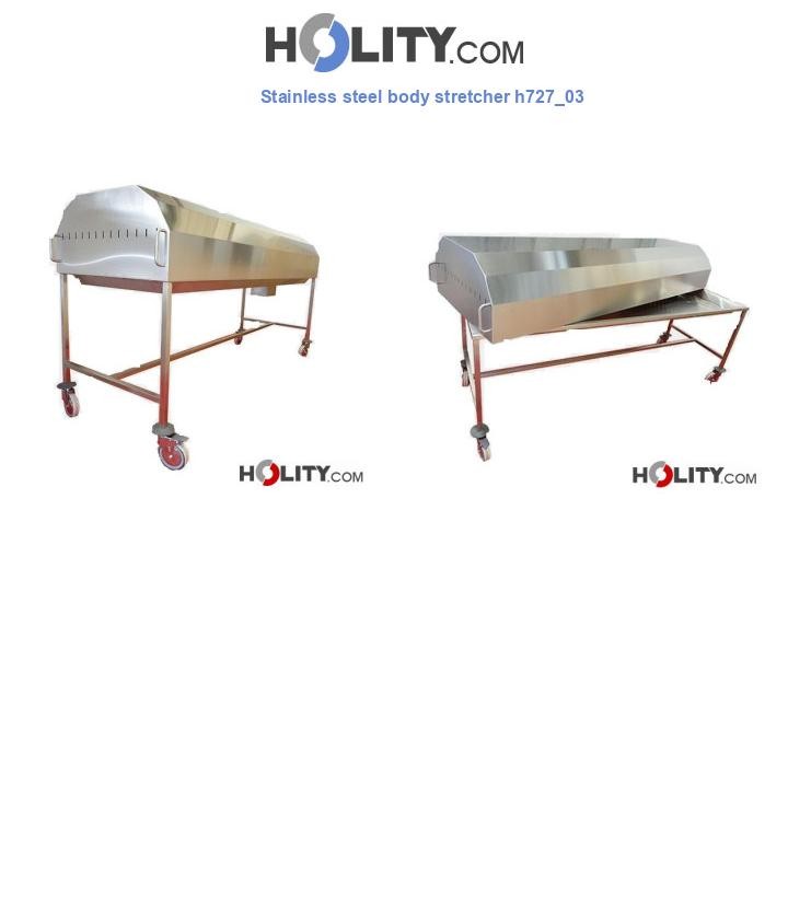 Stainless steel body stretcher h727_03