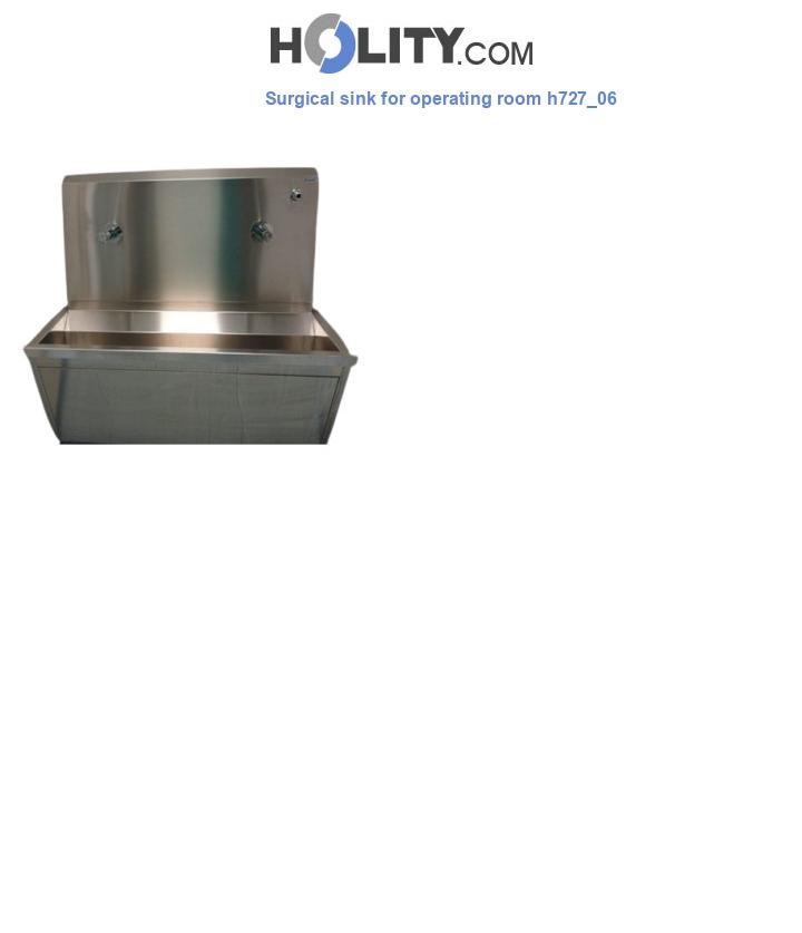 Surgical sink for operating room h727_06