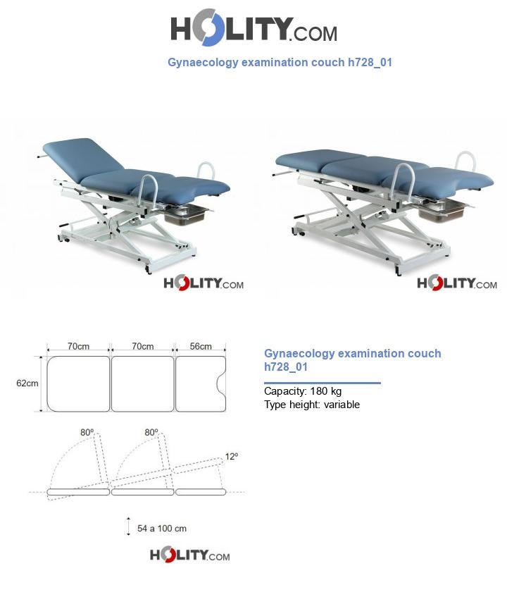 Gynaecology examination couch h728_01