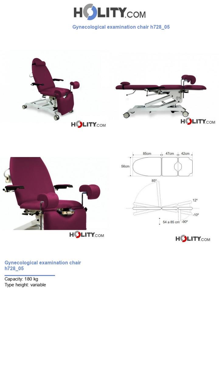 Gynecological examination chair h728_05