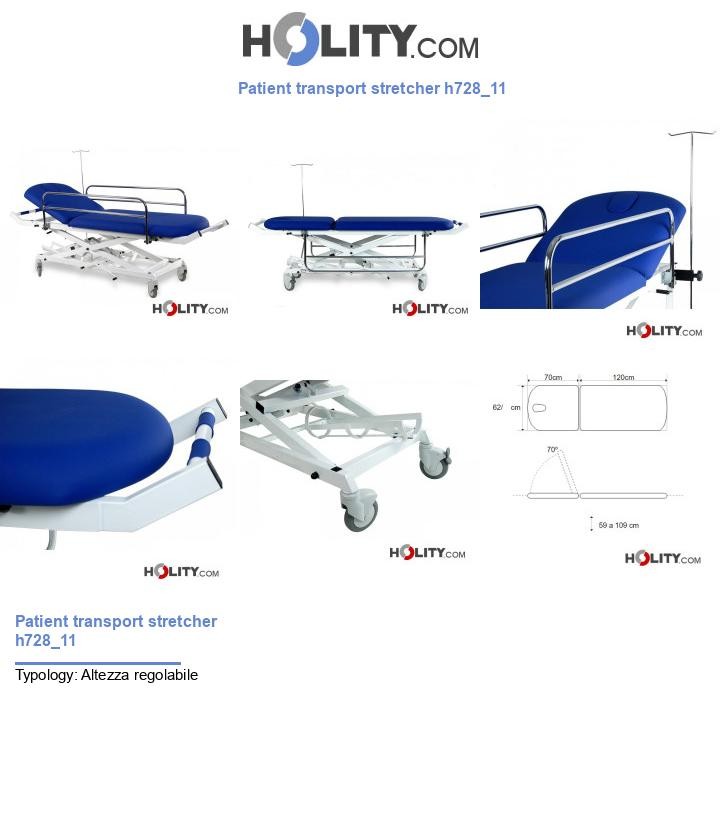 Patient transport stretcher h728_11