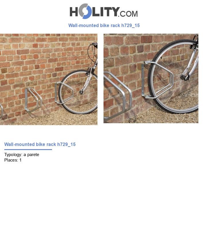 Wall-mounted bike rack h729_15