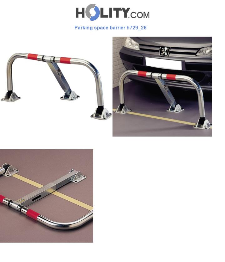 Parking space barrier h729_26