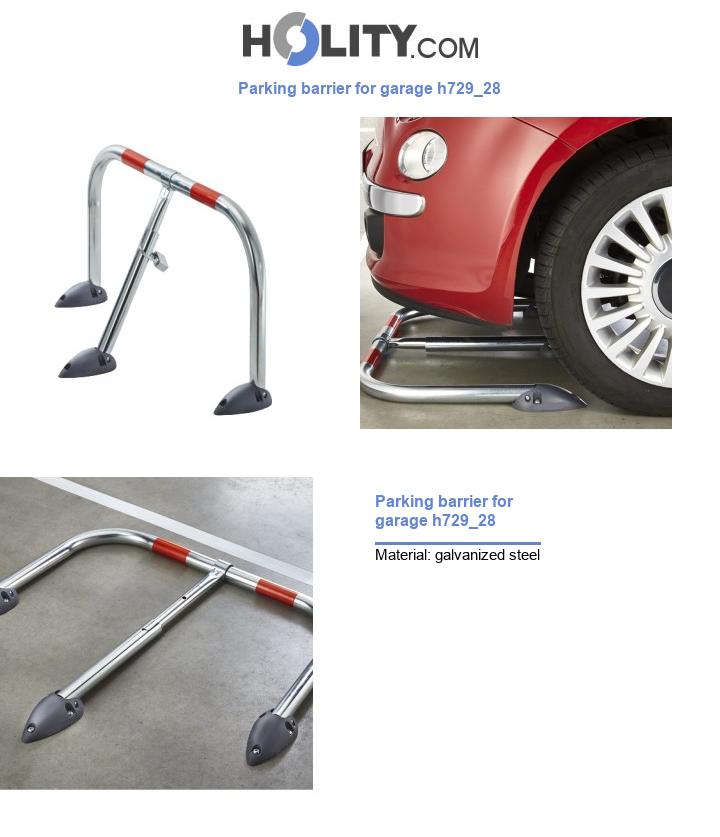 Parking barrier for garage h729_28