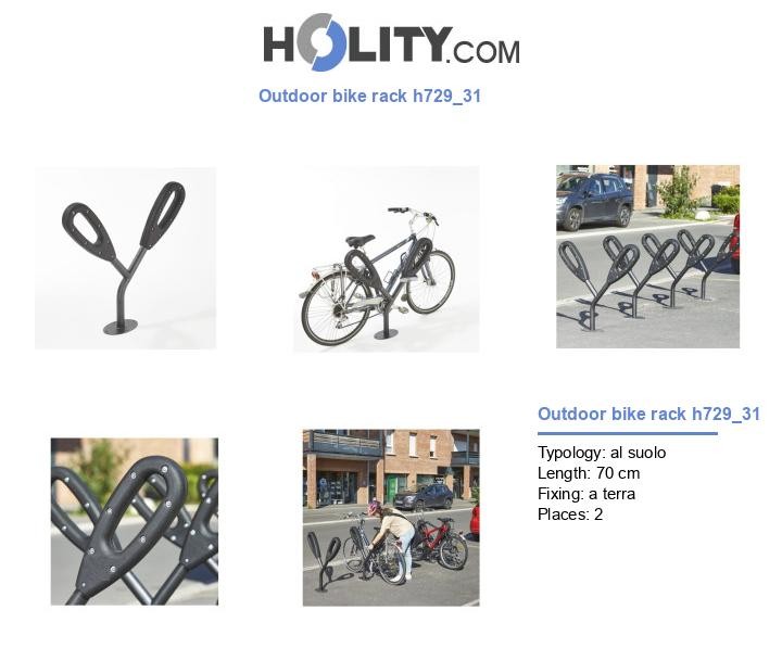 Outdoor bike rack h729_31