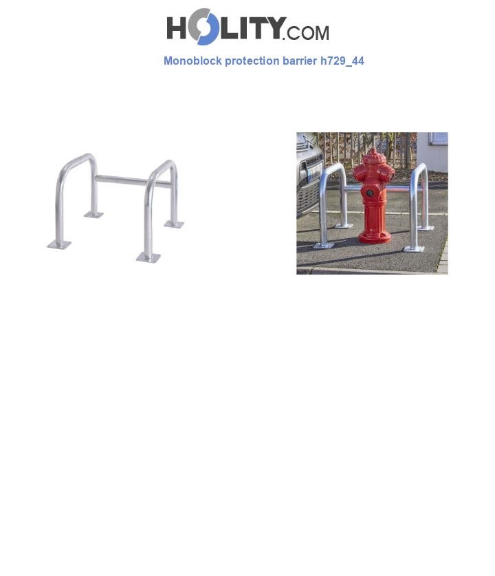Monoblock protection barrier h729_44