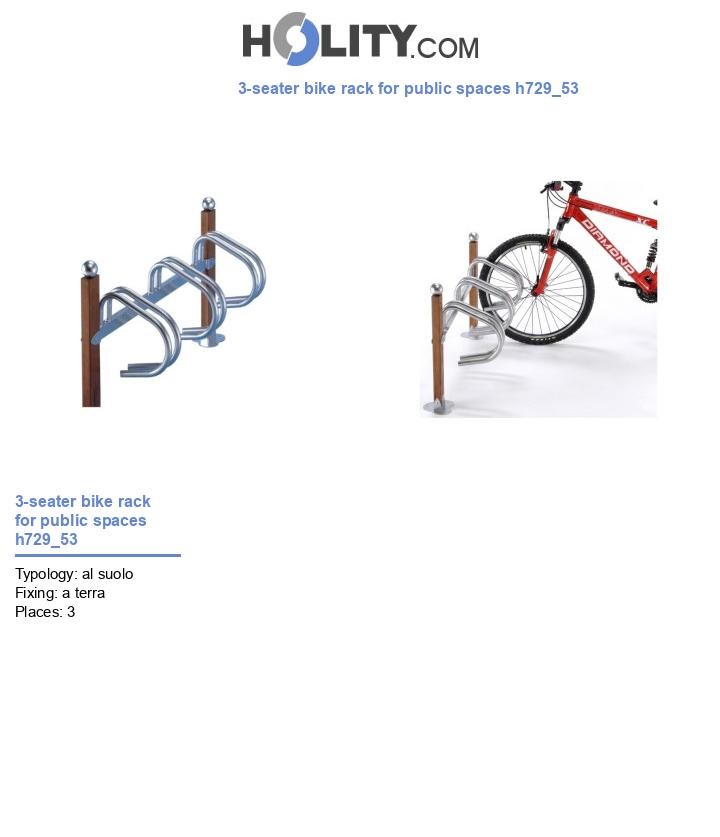 3-seater bike rack for public spaces h729_53