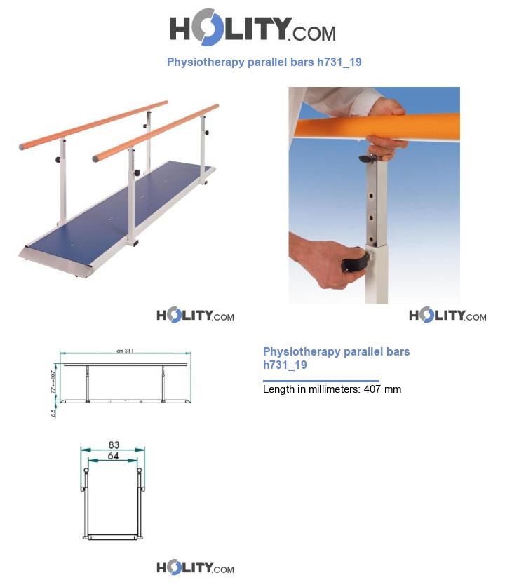 Physiotherapy parallel bars h731_19