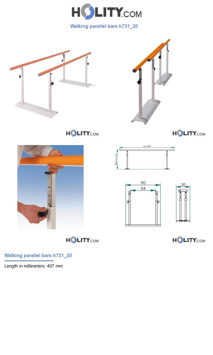 Walking parallel bars h731_20