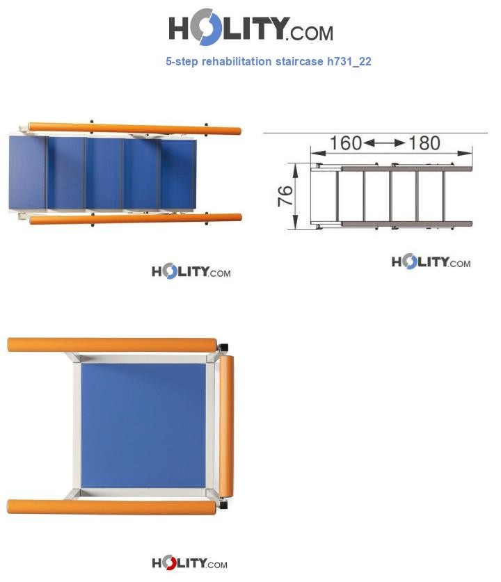 5-step rehabilitation staircase h731_22