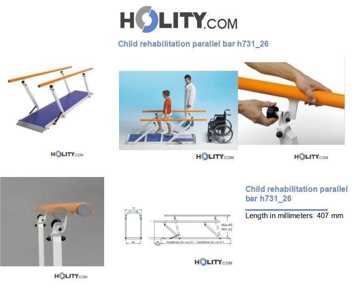 Child rehabilitation parallel bar h731_26