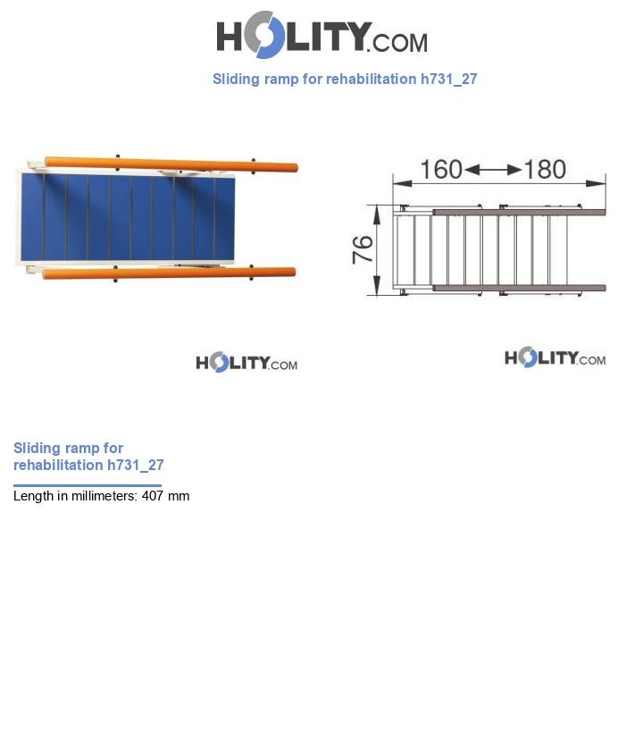 Sliding ramp for rehabilitation h731_27