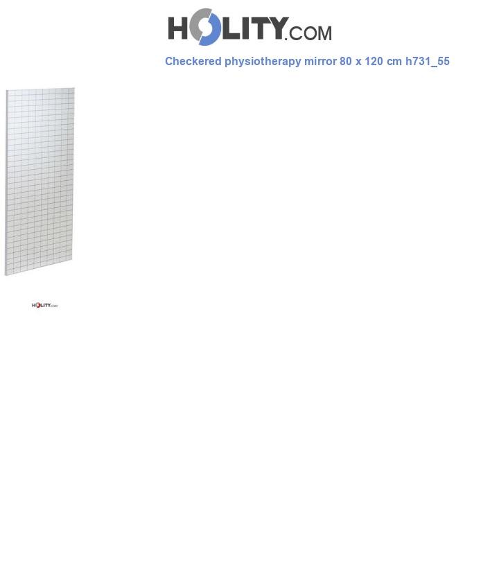 Checkered physiotherapy mirror 80 x 120 cm h731_55