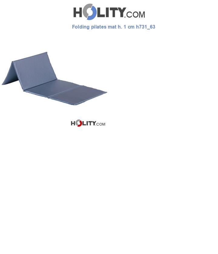Folding pilates mat h. 1 cm h731_63