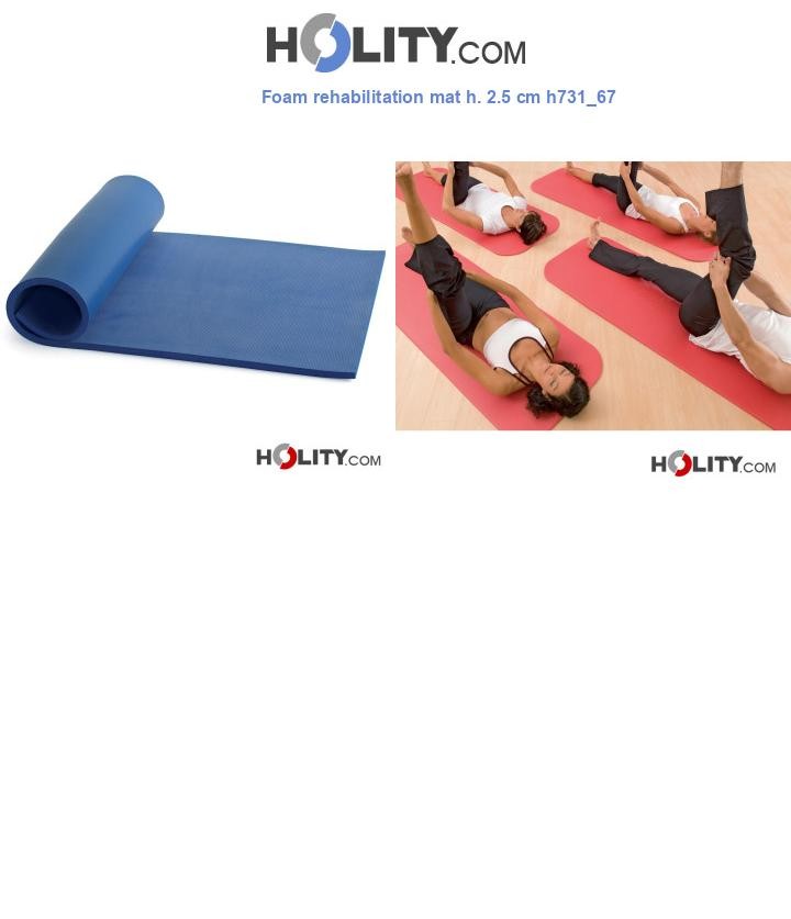 Foam rehabilitation mat h. 2.5 cm h731_67