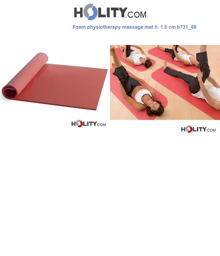 Foam physiotherapy massage mat h. 1.5 cm h731_68