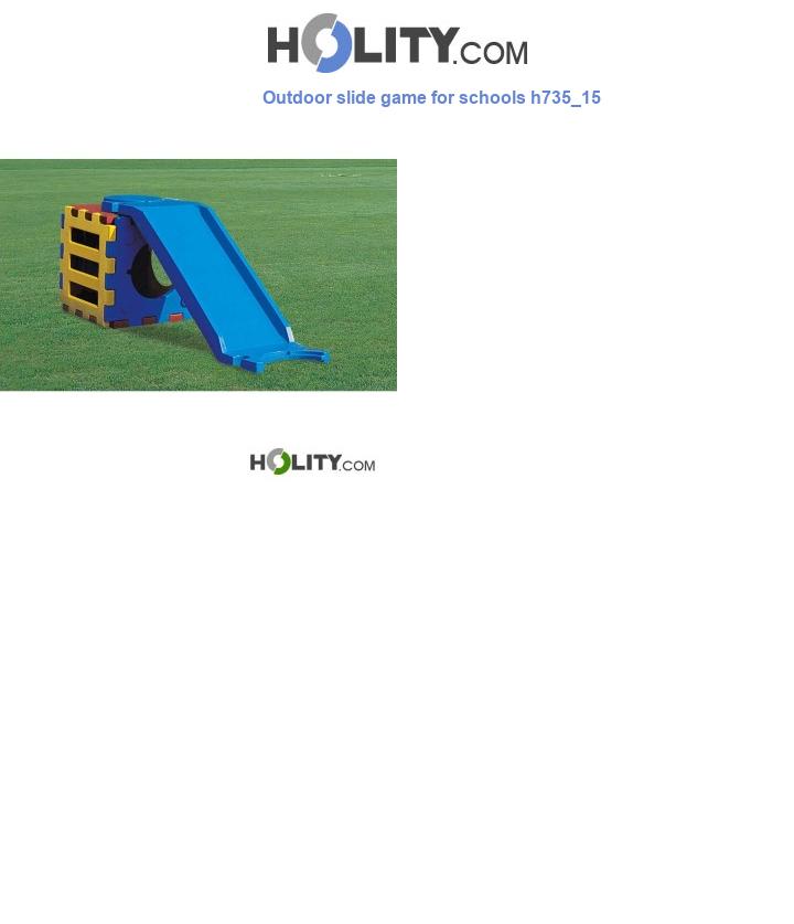 Outdoor slide game for schools h735_15