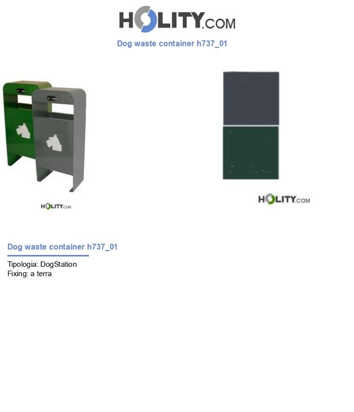 Dog waste container h737_01