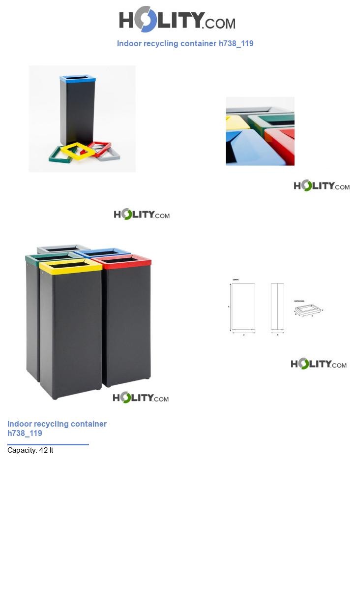 Indoor recycling container h738_119