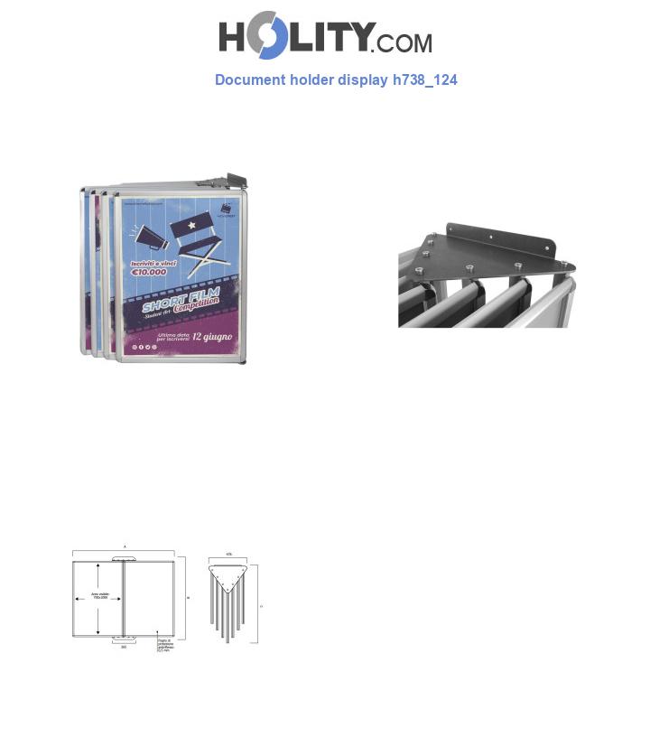Document holder display h738_124