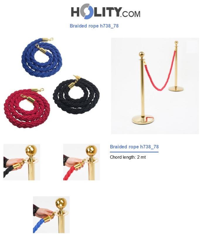 Braided rope h738_78