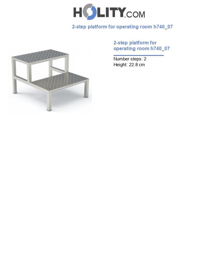 2-step platform for operating room h740_07