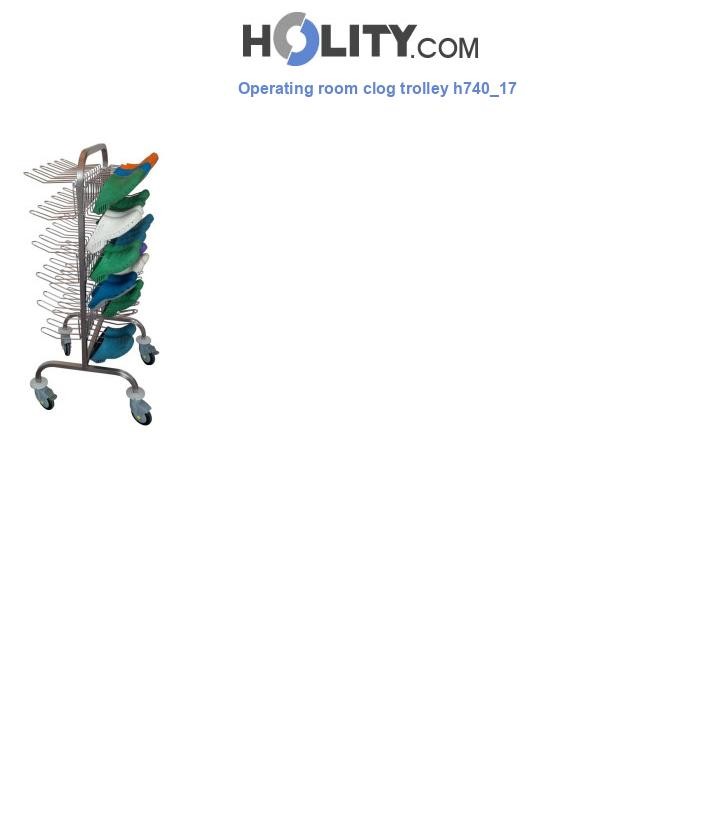 Operating room clog trolley h740_17