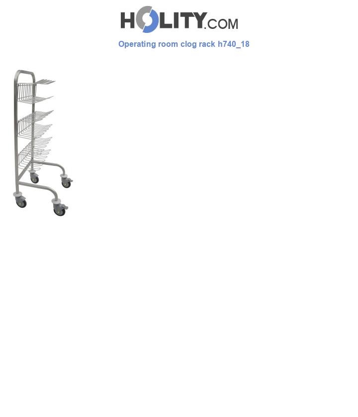 Operating room clog rack h740_18
