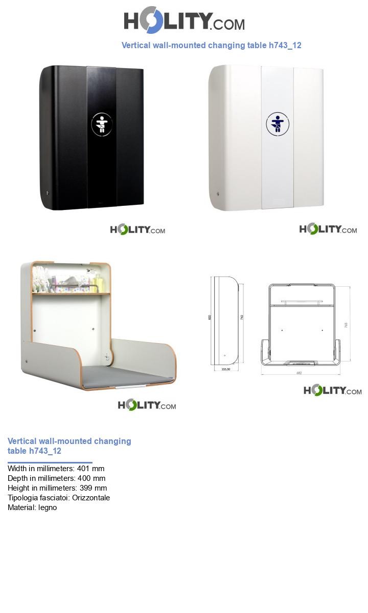 Vertical wall-mounted changing table h743_12