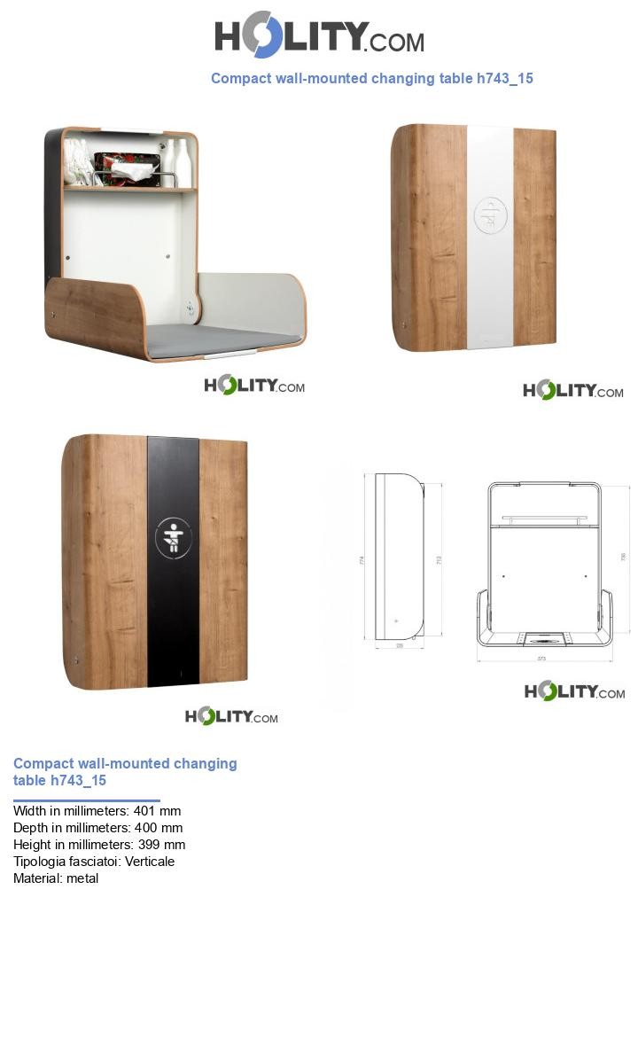 Compact wall-mounted changing table h743_15
