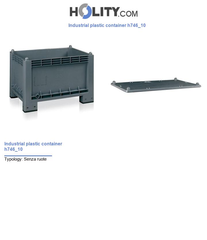 Industrial plastic container h746_10