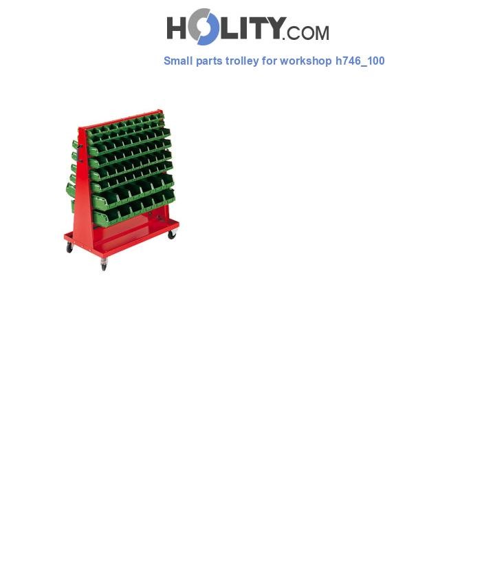 Small parts trolley for workshop h746_100