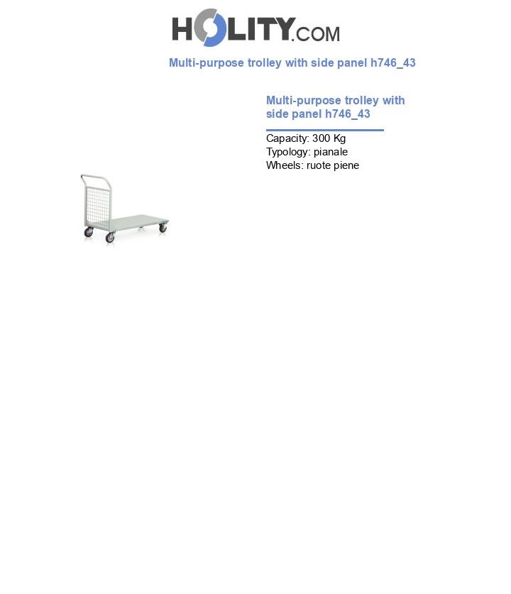 Multi-purpose trolley with side panel h746_43