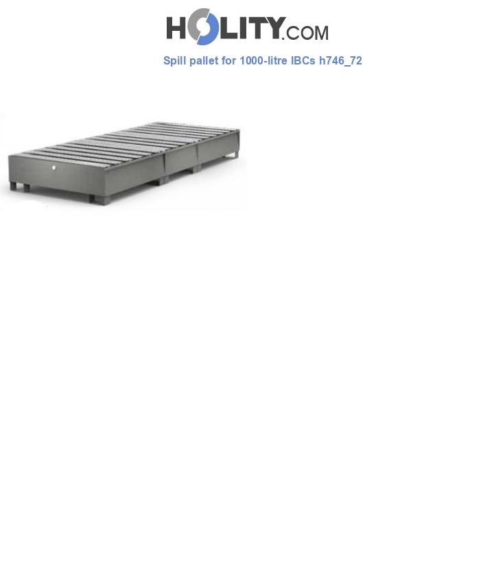 Spill pallet for 1000-litre IBCs h746_72