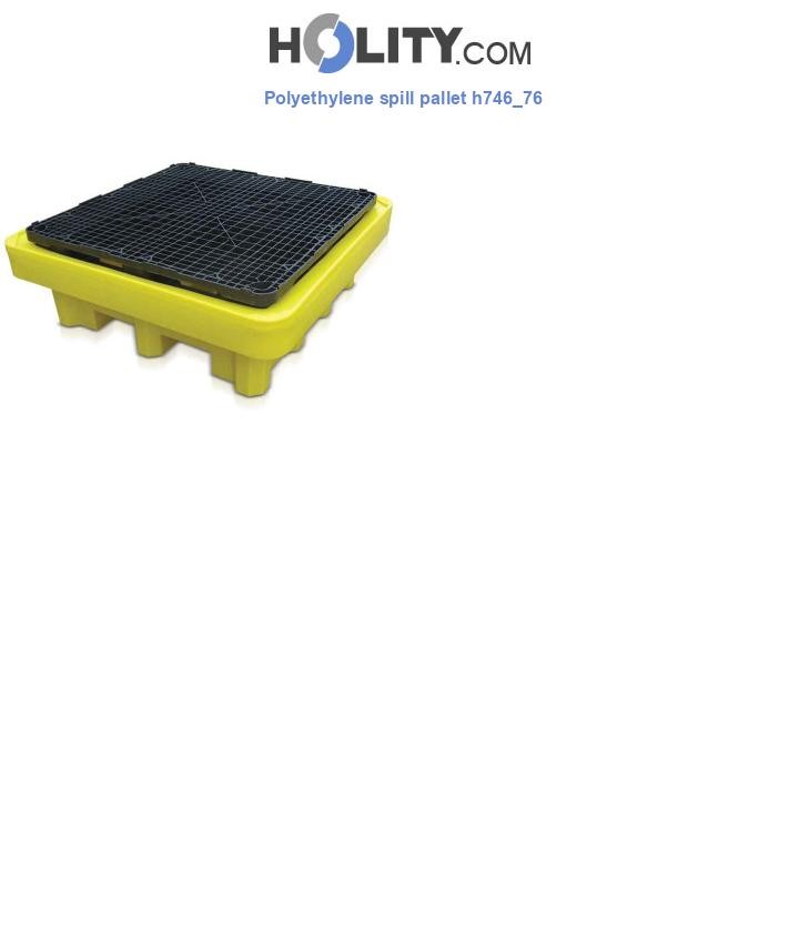 Polyethylene spill pallet h746_76