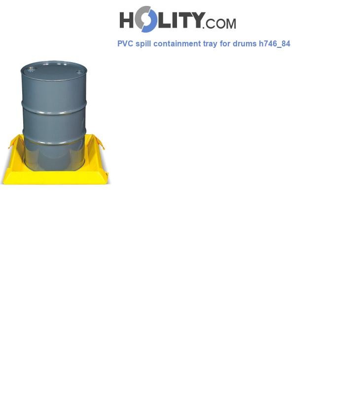 PVC spill containment tray for drums h746_84